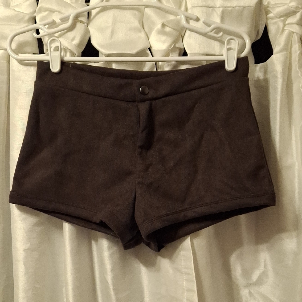 Windsor Dark Brown High Waist Shorts Med